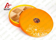 Festival Used Lidded Cardboard Storage Boxes For Food Environment Friendly Material
